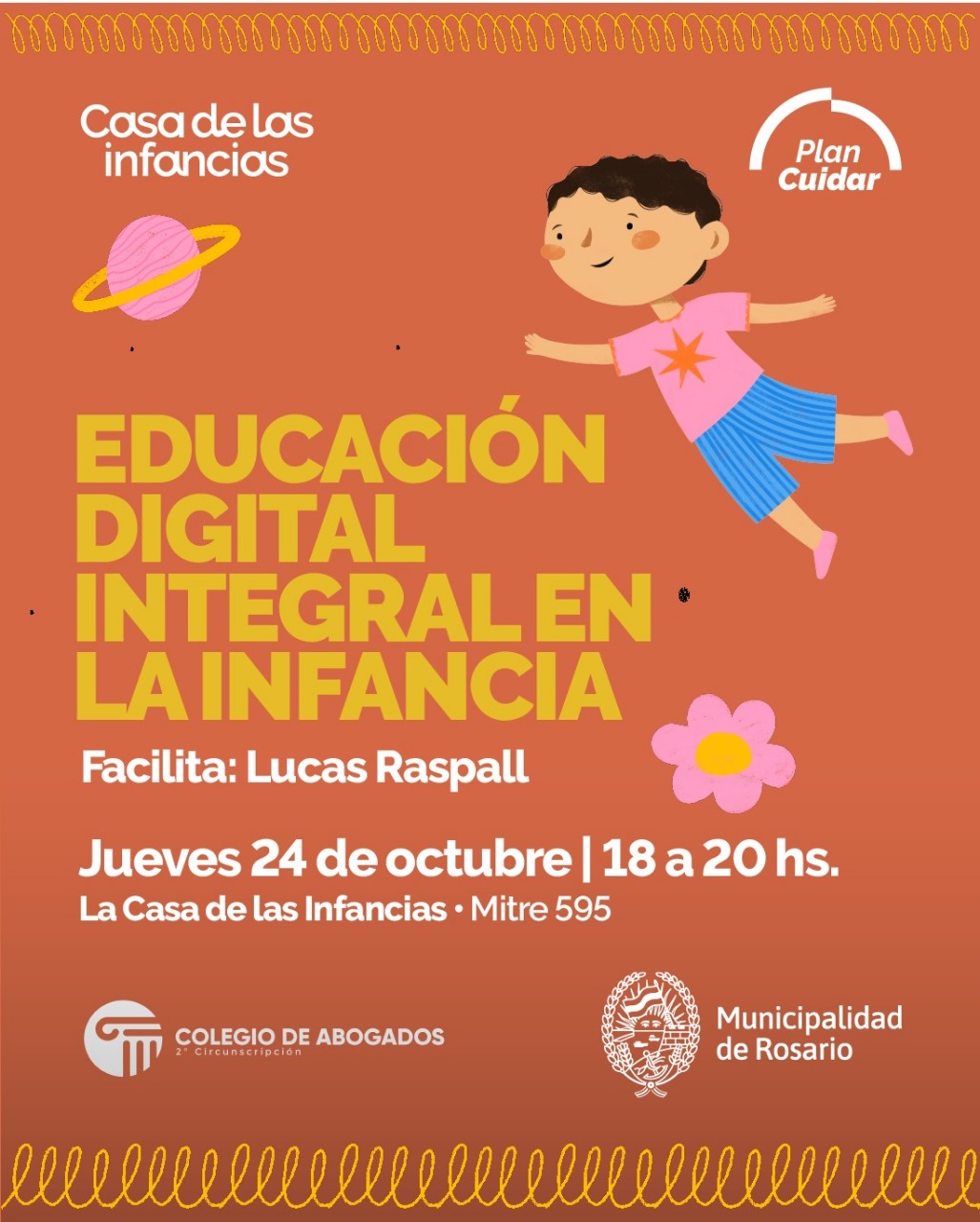 El Instituto invita a: Pensamos las infancias en clave de derechos - 24/10/2024